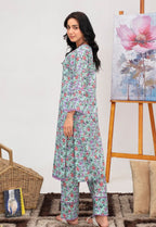 Floral Lace Lawn 2 piece Suit | Ready To Wear