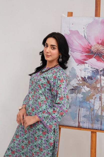 Floral Lace Lawn 2 piece Suit | Ready To Wear