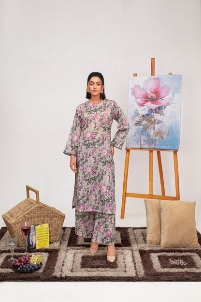 Floral Whisper Lawn 2 piece Suit