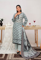 Serene Bloom Lawn 3 piece Suit | Ready To Wear